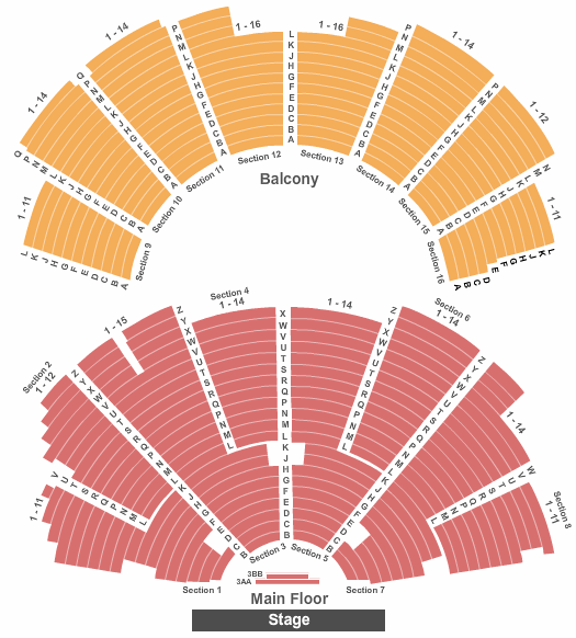 Ryman Auditorium Heather McMahan Seating Chart